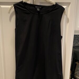 Athleta Zephyr Refuned Classic Black Tank Top sz s